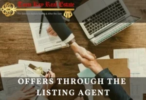 Offers Through The Listing Agent