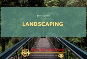 Landscaping can help sale